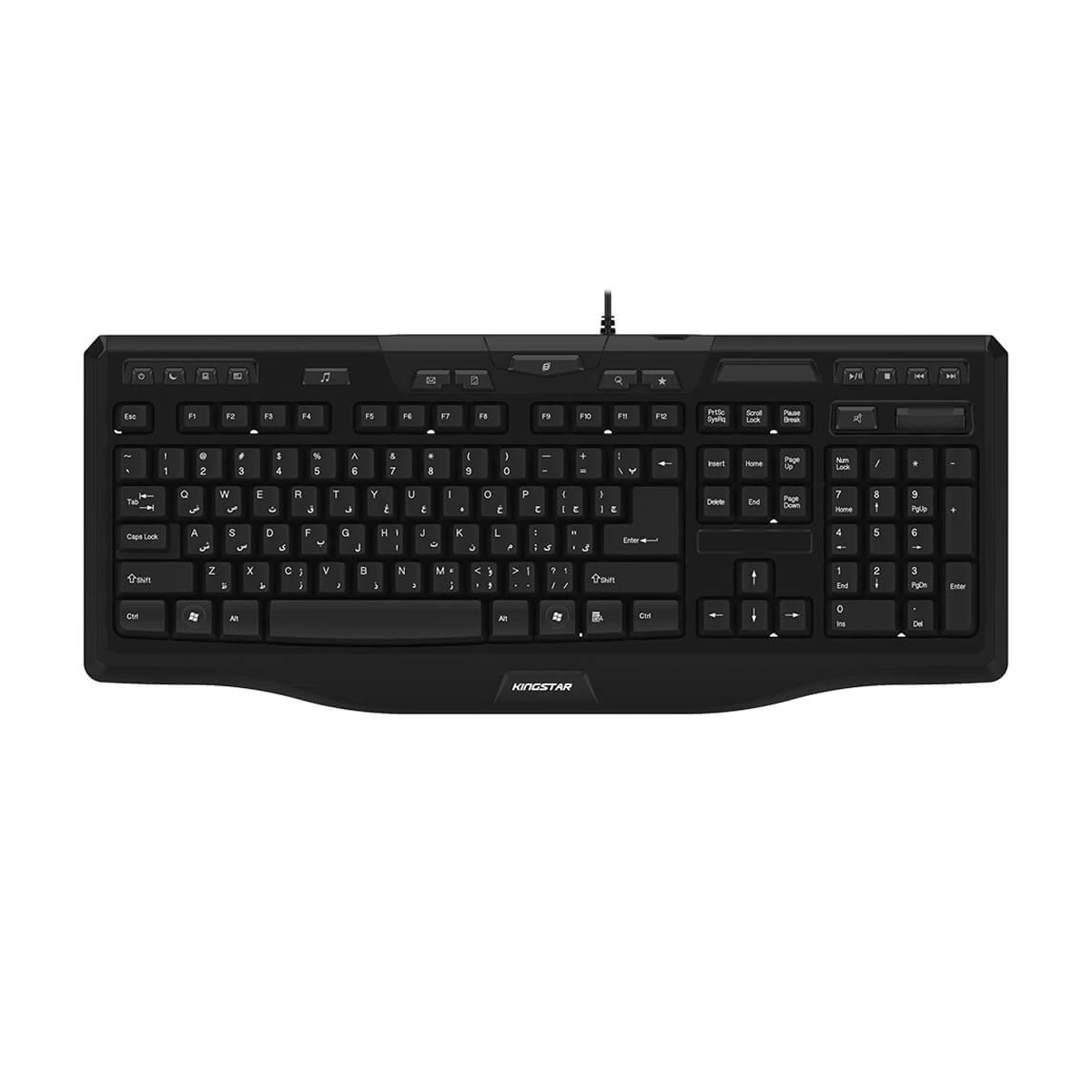 کیبورد بی سیم کینگ استار مدل KB86