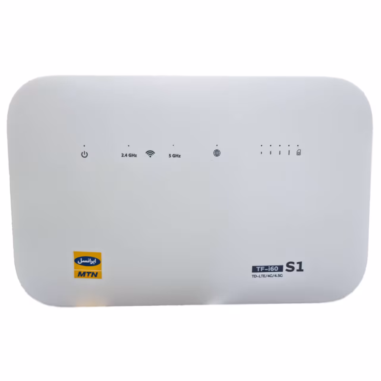 مودم 4G/TD-LTE ایرانسل مدل TF-i60 S1 به همراه 320 گیگابایت اینترنت شش ماهه TD و 180 گیگابایت اینترنت شش ماهه 4G و 3 عدد سیم کارت دائمی طلایی