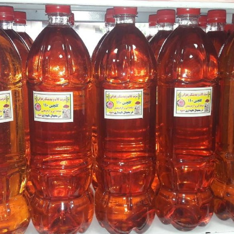 شربت گلاب بیدمشک زعفران مقوی اعصاب و آرام بخش