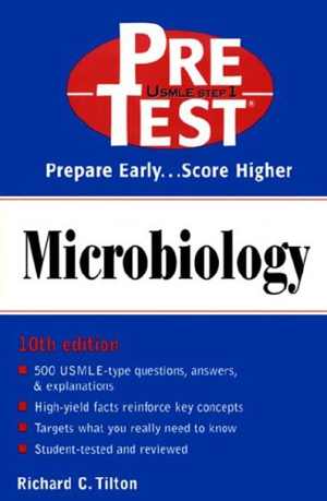 [PDF] دانلود کتاب Microbiology - Pretest Self-Assessment And Review, 2002
