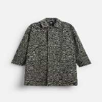 پالتو مردانه زارا TEXTURED BUTTON-UP COAT | تهران زارا TehranZara