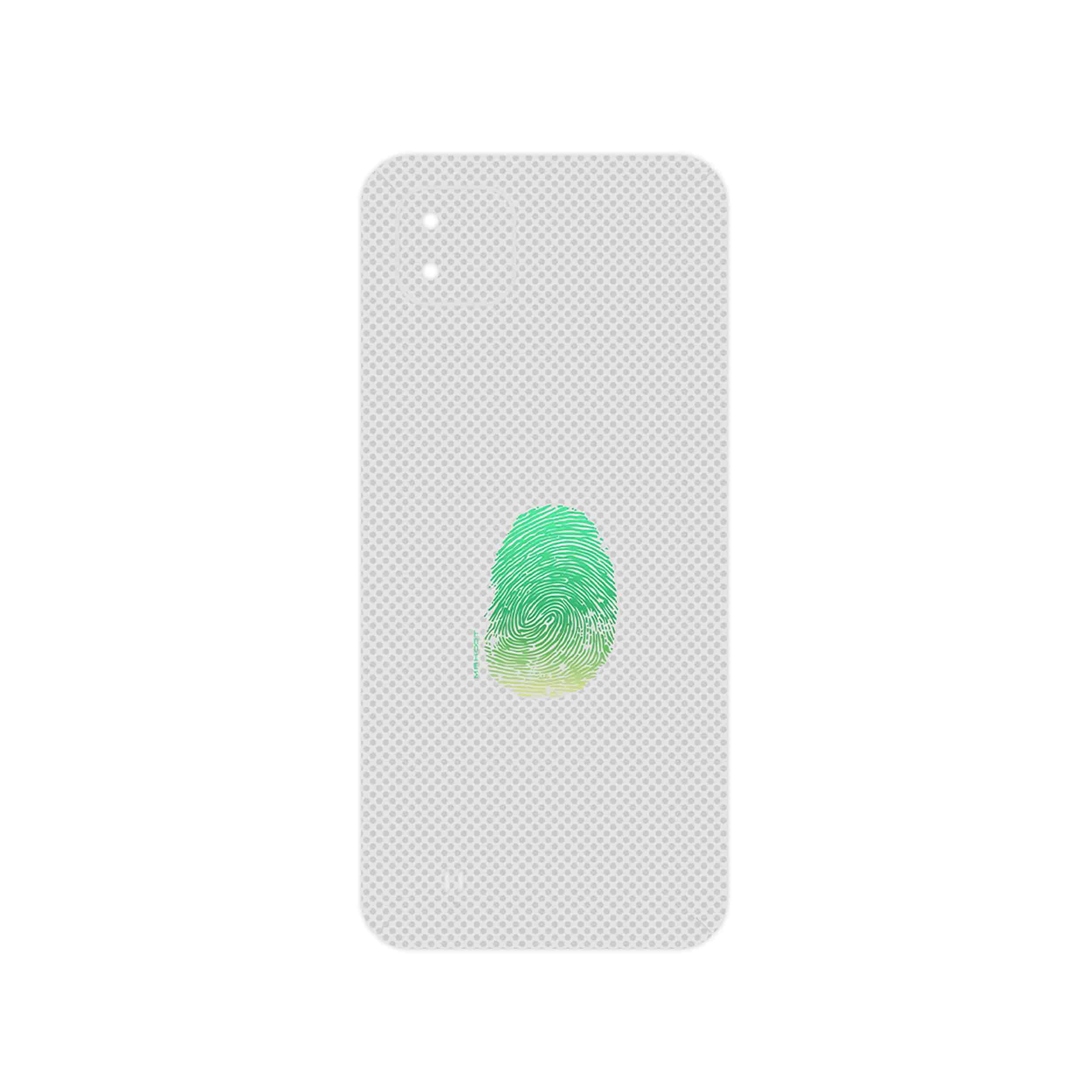 برچسب پوششی ماهوت مدل Minimal Fingerprint مناسب برای گوشی موبایل ریلمی C11 2021