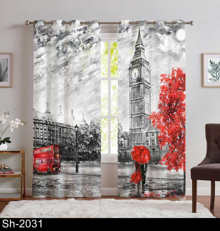 پرده پانچی مدرن Sh-2031