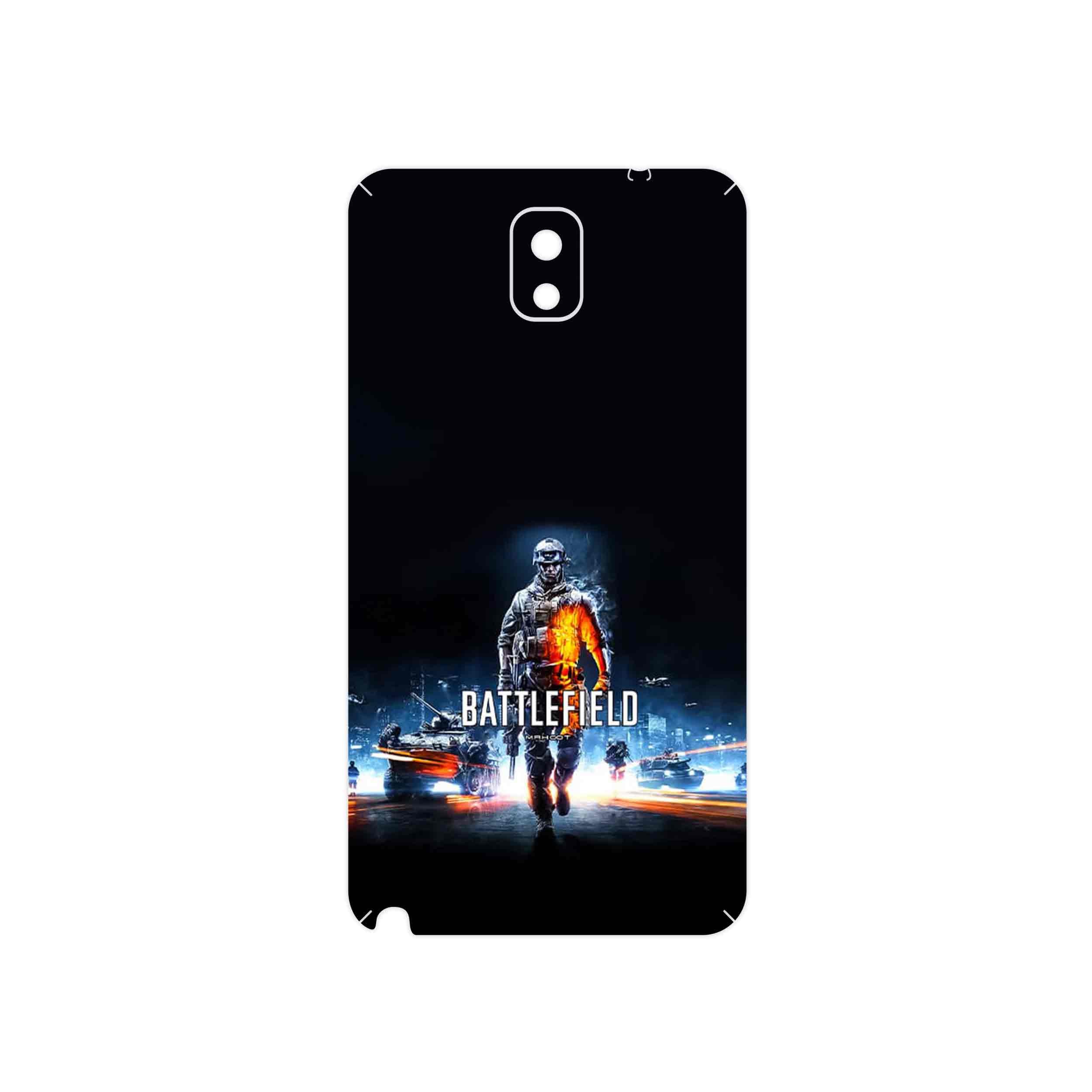 برچسب پوششی ماهوت مدل Battlefield Game Series مناسب برای گوشی موبایل سامسونگ Galaxy Note 3