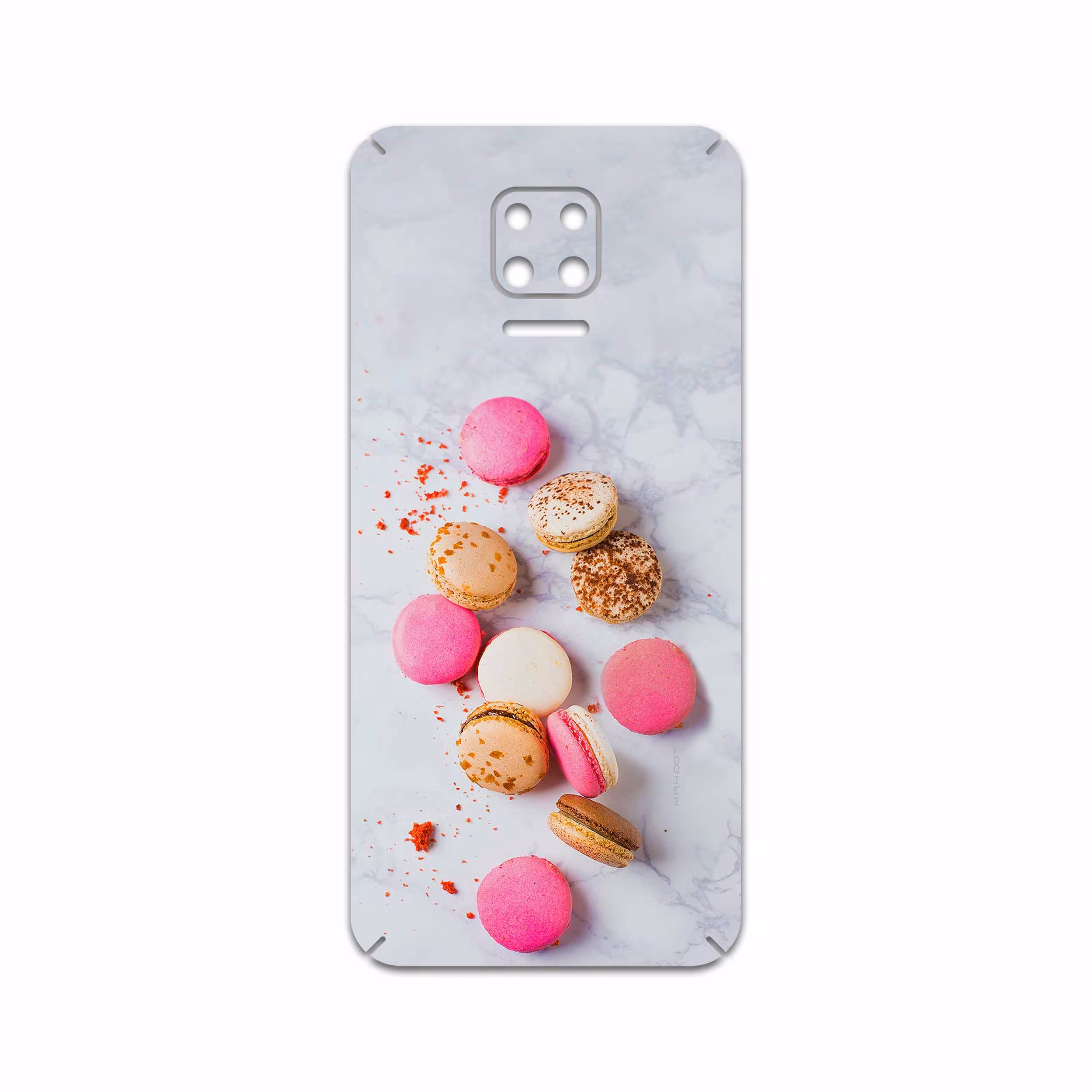 برچسب پوششی ماهوت مدل Macaron cookie مناسب برای گوشی موبایل شیائومی Redmi Note 9S