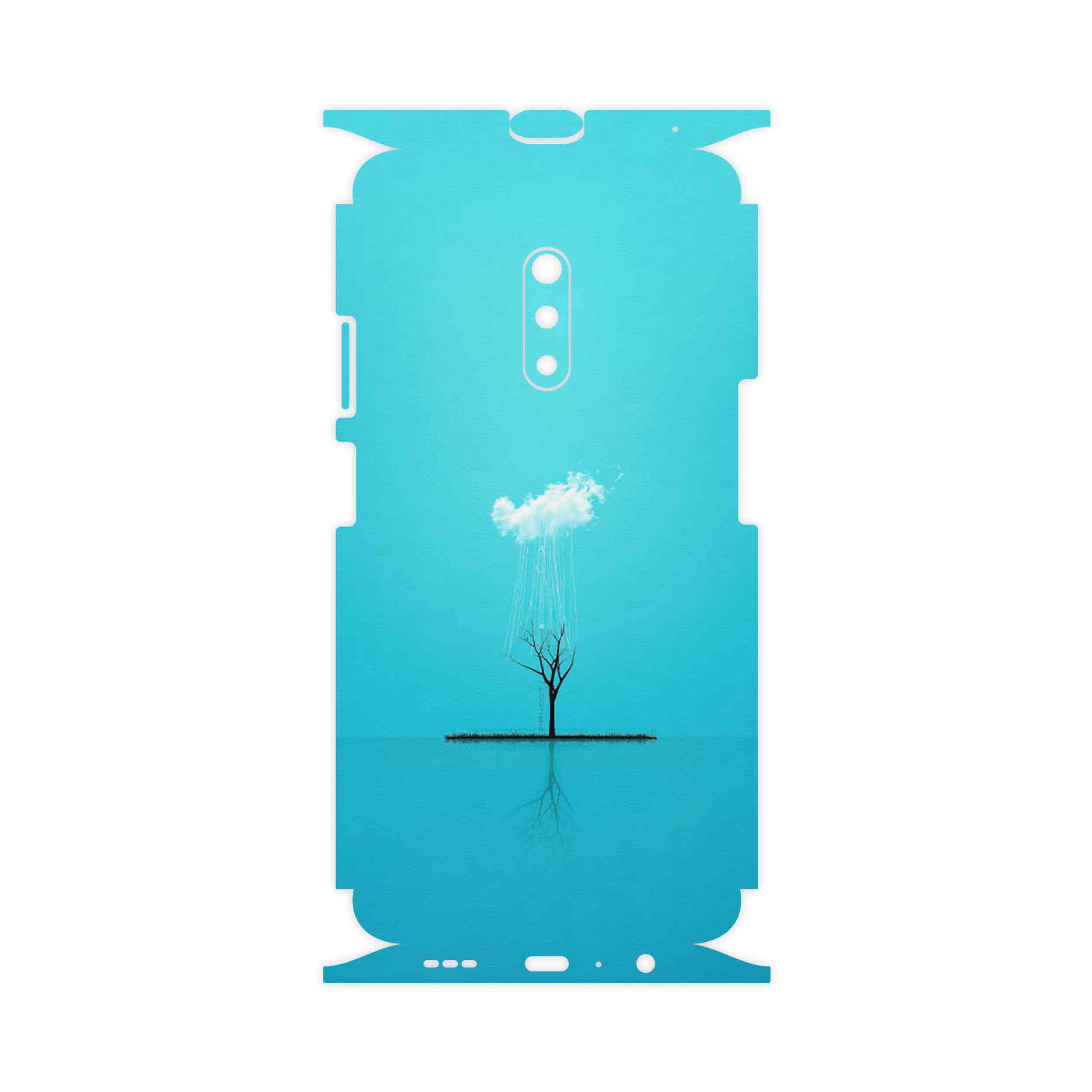 برچسب پوششی ماهوت مدل Minimal Tree-FullSkin مناسب برای گوشی موبایل اپو Realme X