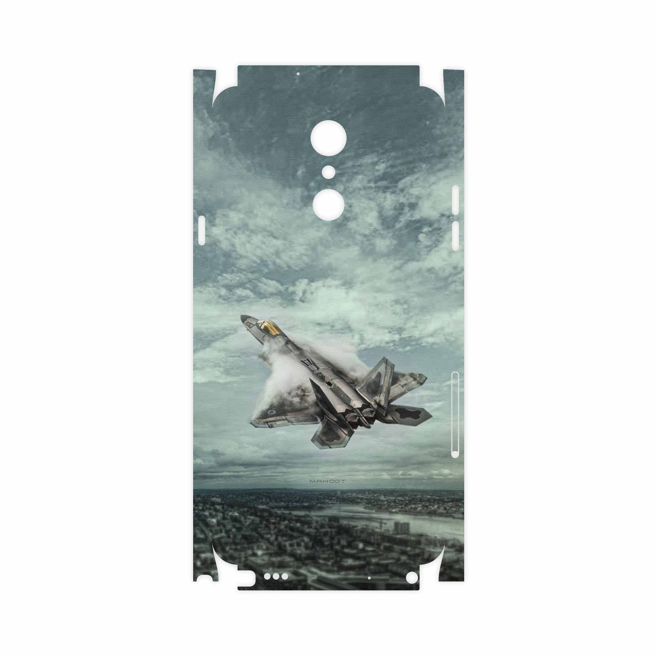 برچسب پوششی ماهوت مدل F-22 Raptor-FullSkin مناسب برای گوشی موبایل ال جی Q Stylus