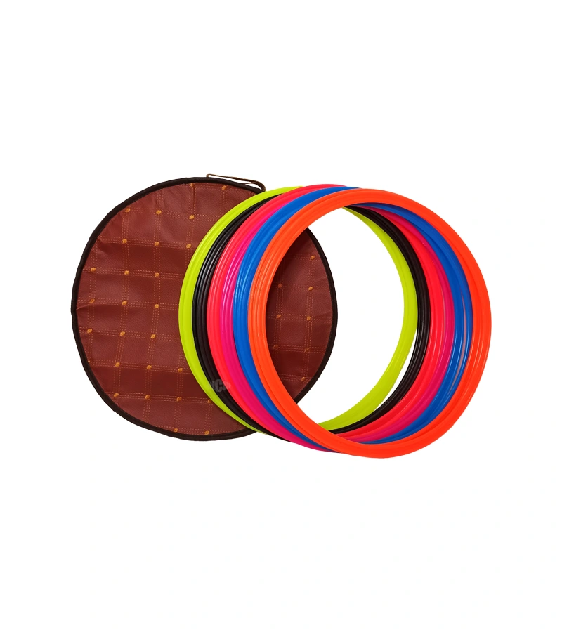 حلقه چابکی گرد ژله ای 12 عددی کیف دار