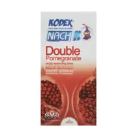 کاندوم ناچ کدکس مدل DOUBLE POMOGRANET مجموعه 12 عددی