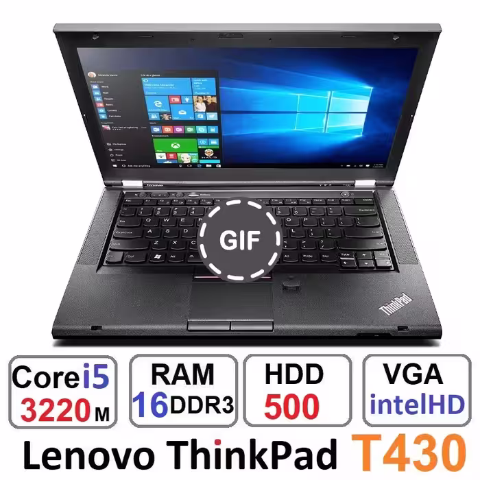 لپ تاپ لنوو Lenovo ThinkPad T430 Core i5 3220m رم16