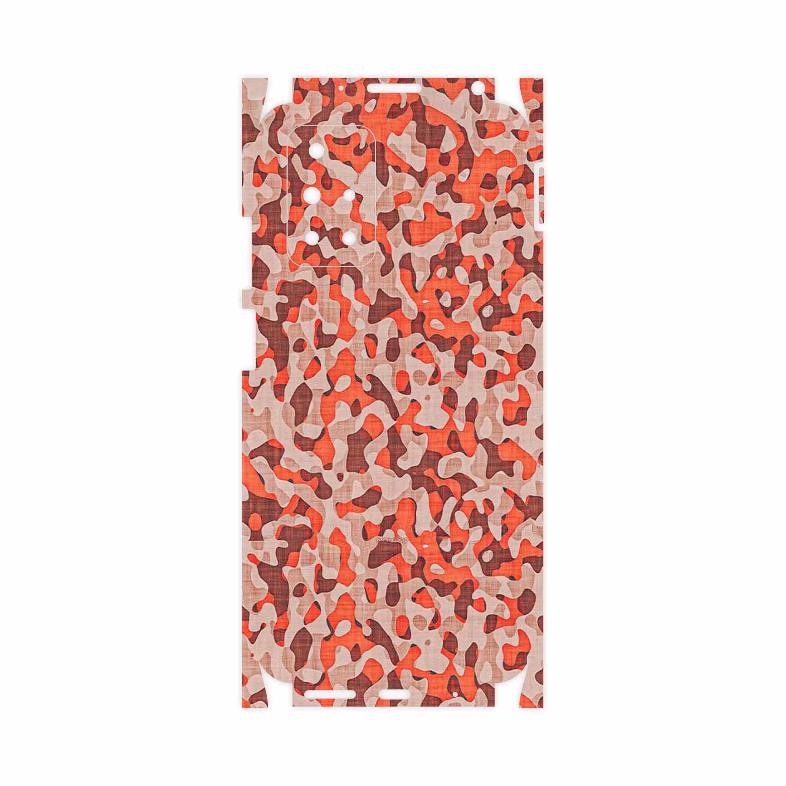 برچسب پوششی ماهوت مدل Red Infantry Army-FullSkin مناسب برای گوشی موبایل شیائومی Redmi 10 Prime