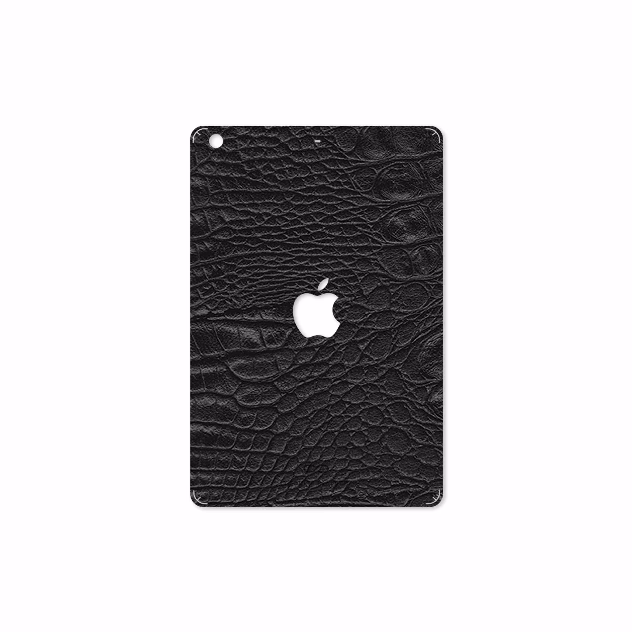 برچسب پوششی ماهوت مدل Black-Crocodile-Leather مناسب برای تبلت اپل iPad mini 2 2013 A1491