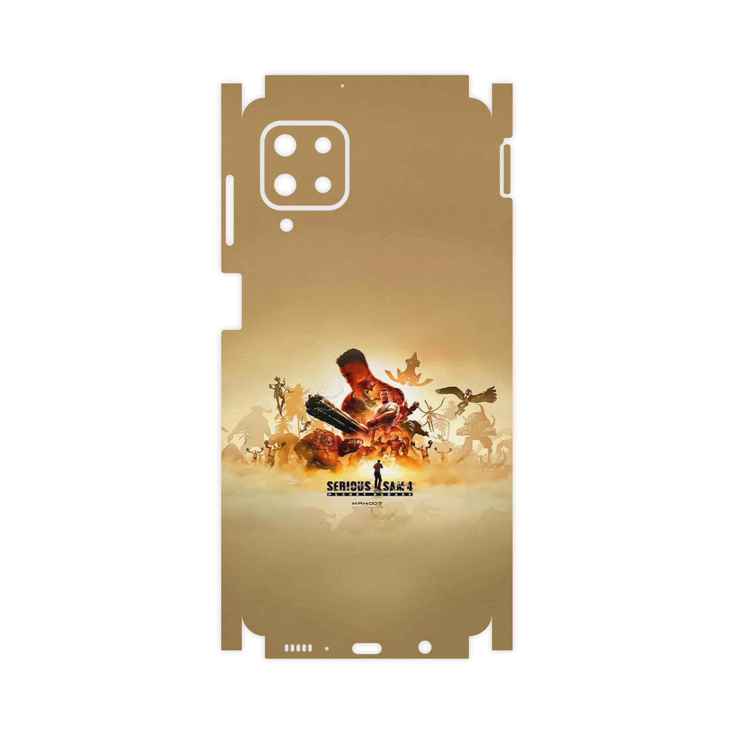 برچسب پوششی ماهوت مدل Serious Sam Game Series-FullSkin مناسب برای گوشی موبایل سامسونگ Galaxy M62