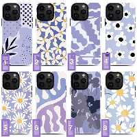قاب KAJSA کجسا  Purple Floral Collection Series مناسب برای Apple iPhone 14 Pro Max