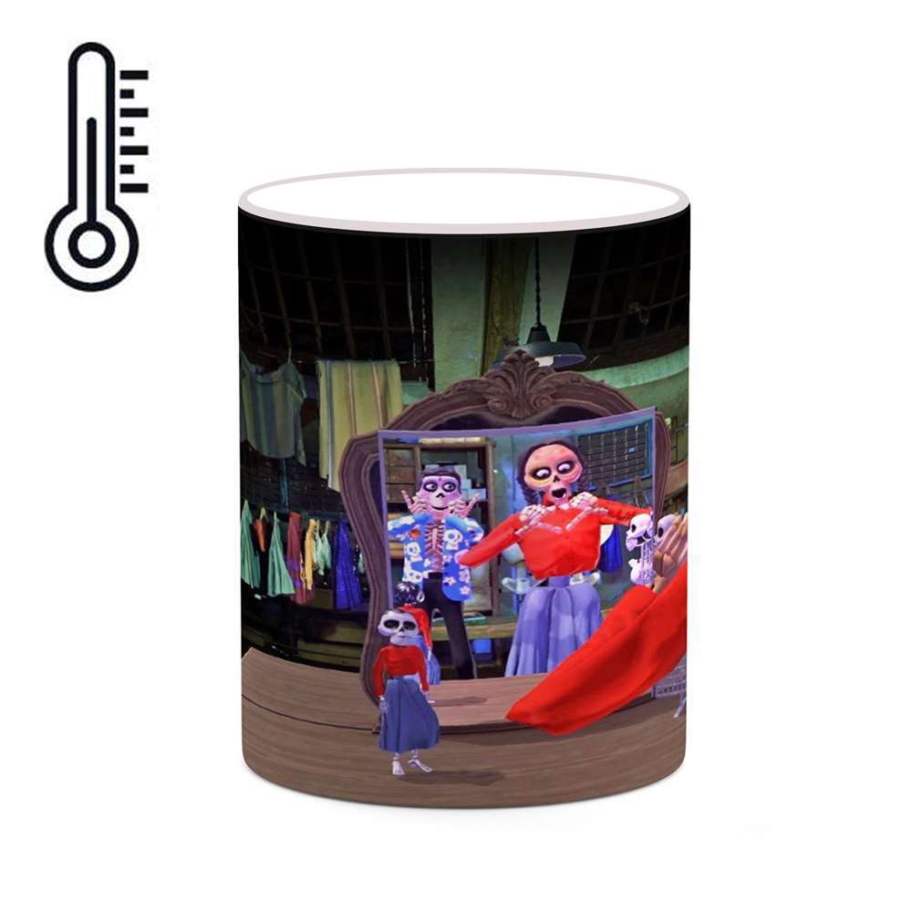 ماگ حرارتی کاکتی طرح کارتون Coco مدل mgh22407