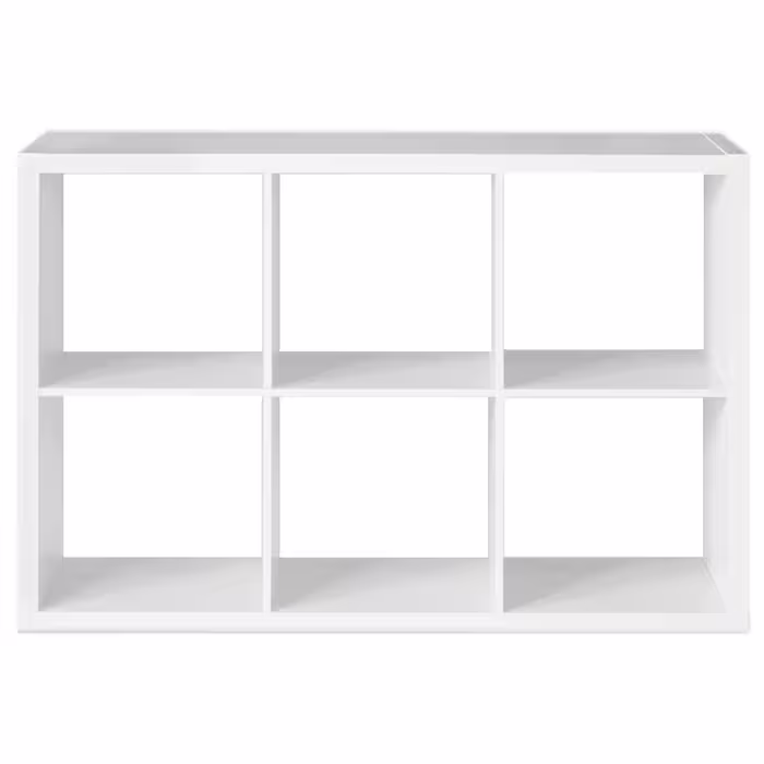 قفسه کتاب سرو چوب مدل 6Cube
