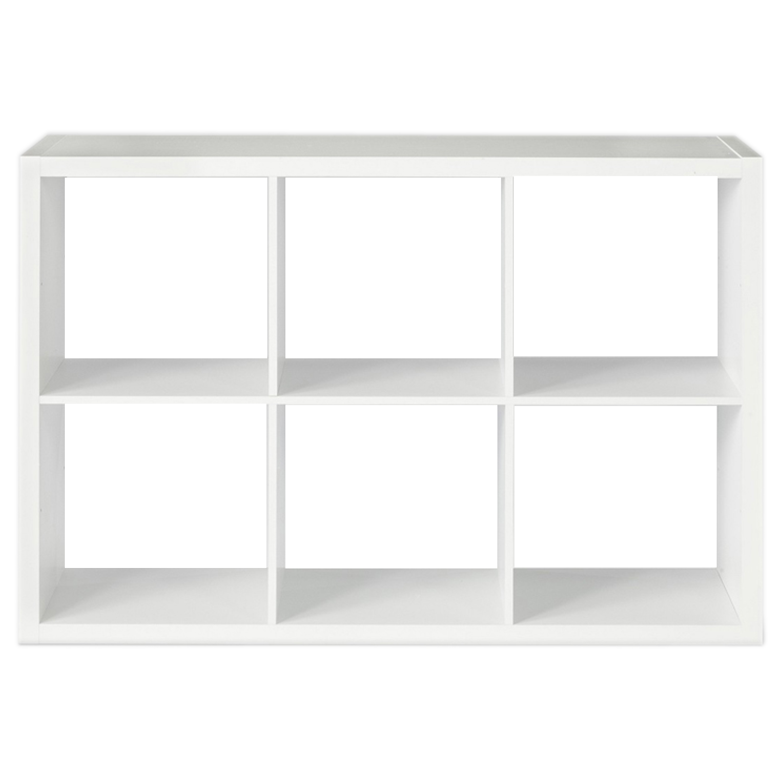 قفسه کتاب سرو چوب مدل 6Cube