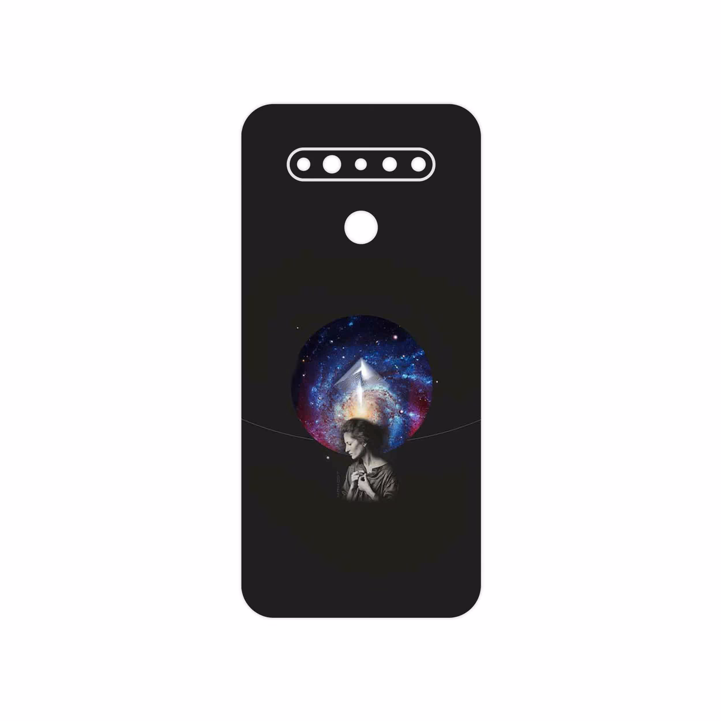 برچسب پوششی ماهوت مدل Collage of surreal Portrait of Women 3 مناسب برای گوشی موبایل ال جی K41s