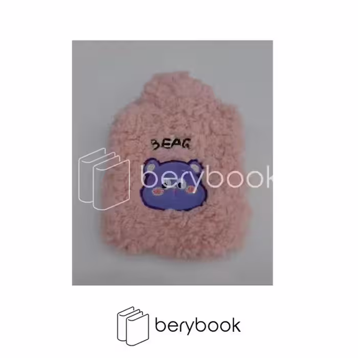 کیسه آب گرم / hot water bag / پولیشی / طرح خرس بنفش / کد 109059