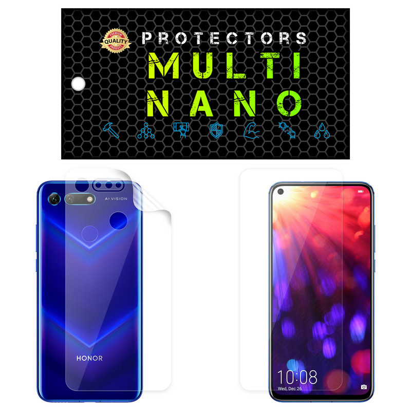 محافظ صفحه نمایش مولتی نانو مدل X-SFT مناسب برای گوشی موبایل آنر  V20 به همراه محافظ پشت | کالا برتری