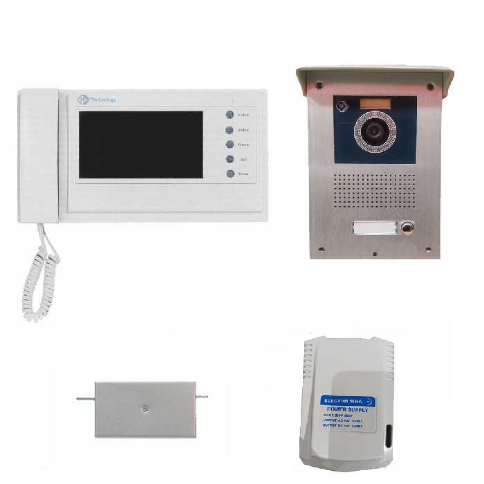 دربازکن تصویری اف اف تکنولوژی مدل C70MV1 مجموعه 4 عددی