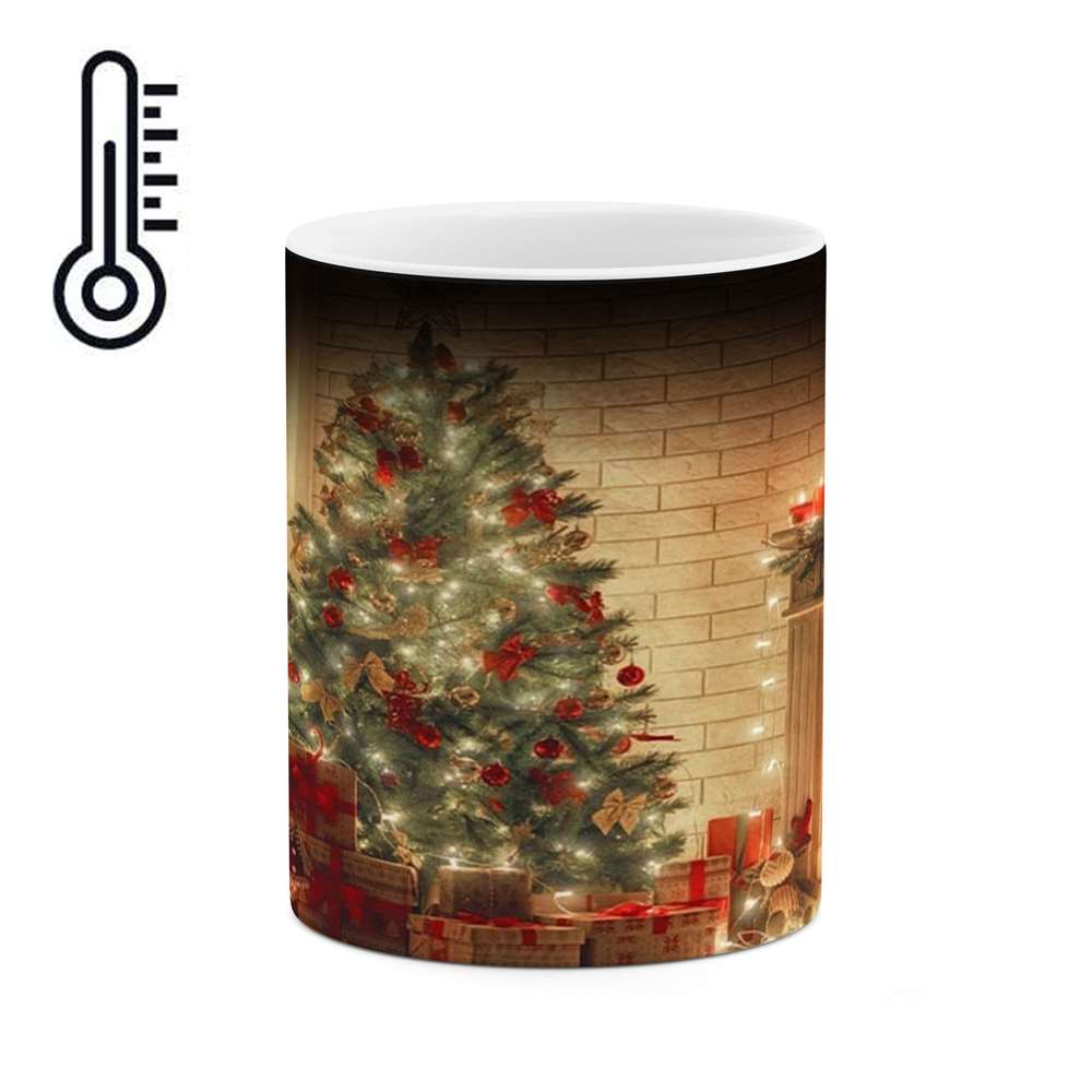 ماگ حرارتی طرح کریسمس مدل mgph14435