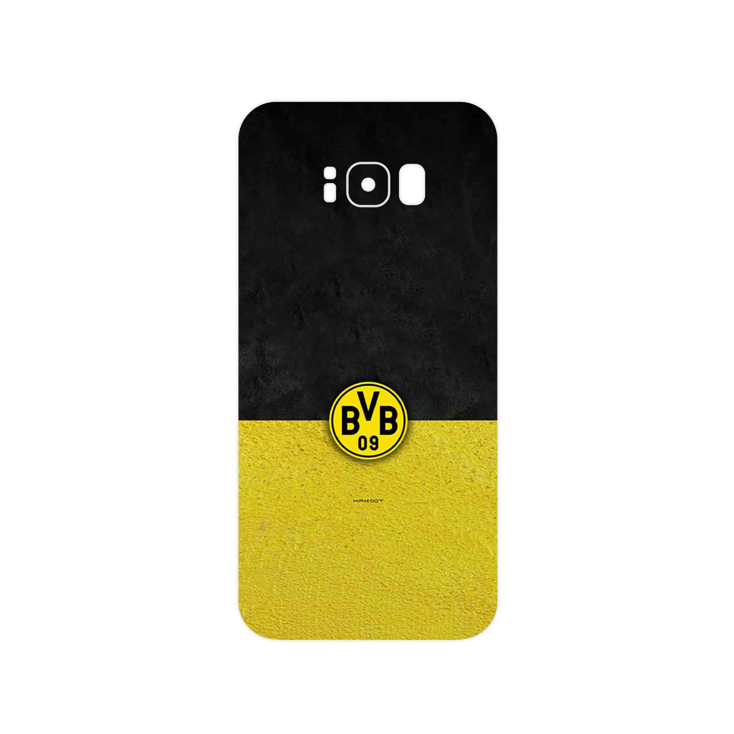 برچسب پوششی ماهوت مدل Borussia Dortmund FC مناسب برای گوشی موبایل سامسونگ Galaxy S8 Plus