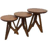 میز عسلی مدل پاتریس بسته 3 عددی