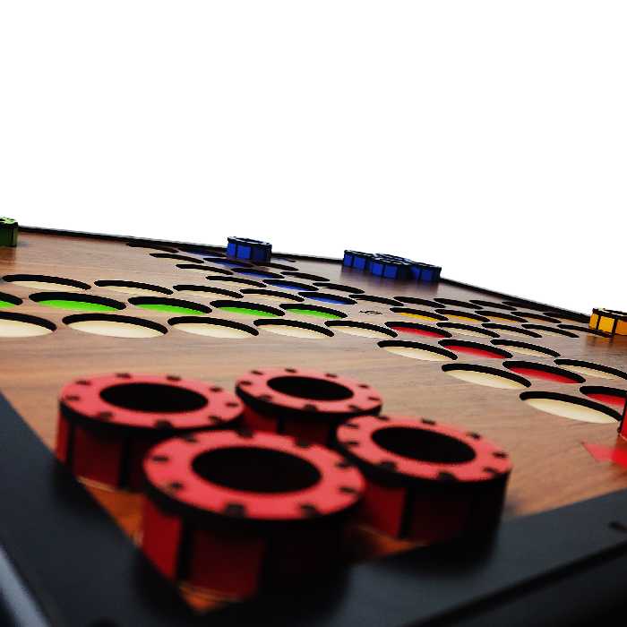 بازی فکری طرح منچ و مار پله مدل 001