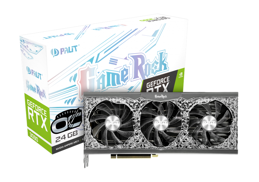 کارت گرافیک  پلیت مدل GeForce RTX™ 3090 GameRock OC حافظه 24 گیگابایت