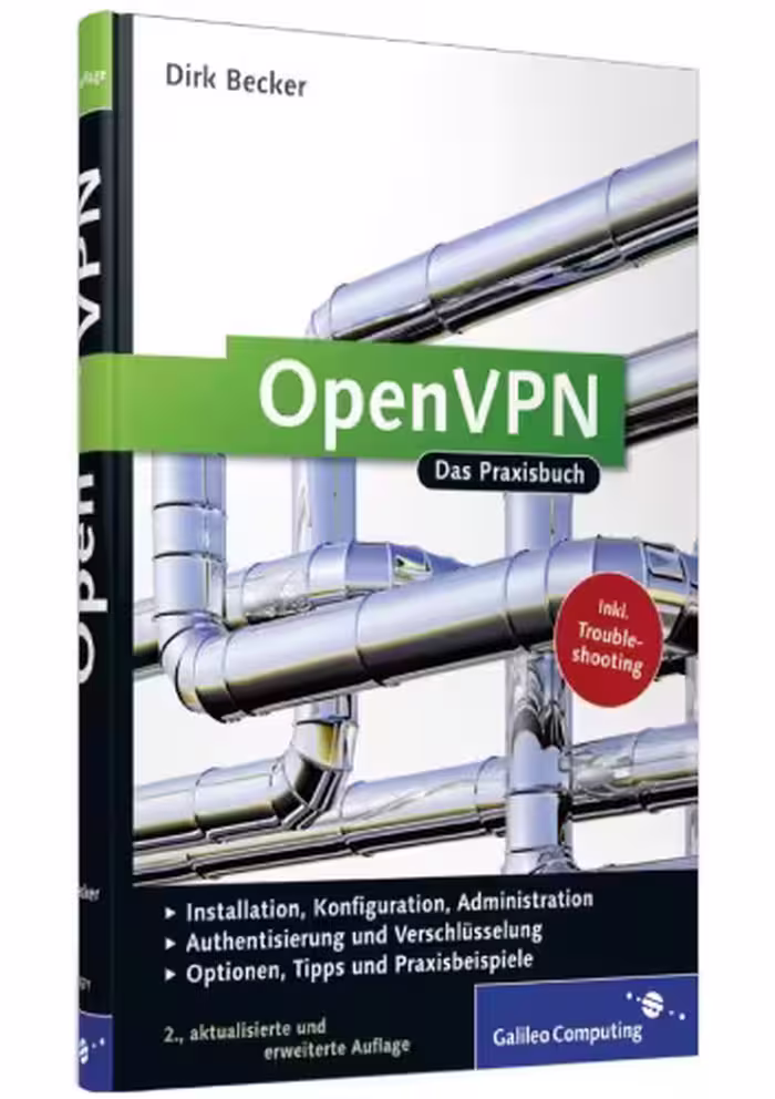 خرید و دانلود نسخه کامل کتاب OpenVPN. Das Praxisbuch