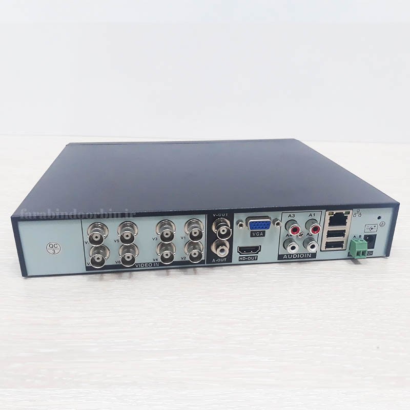 dvr.DVR.دی وی آر . هشت کانال .قیمت عالی .پس کرایه .کیفیت  عالی.H 256