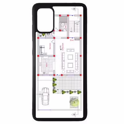 کاور طرح نقشه کد 110646 مناسب برای گوشی موبایل سامسونگ galaxy s20 plus