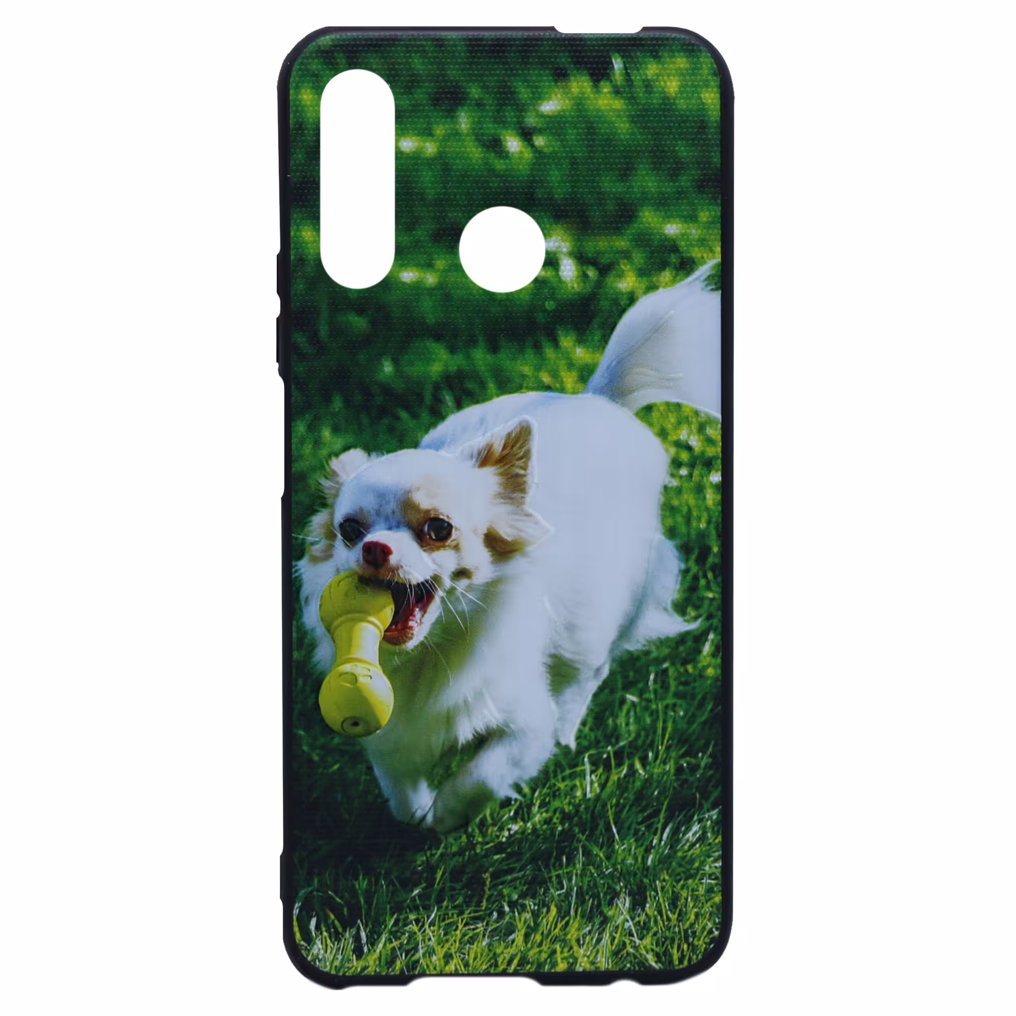 کاور طرح سگ سفید مدل Happy مناسب برای گوشی موبایل شیائومی Redmi 7