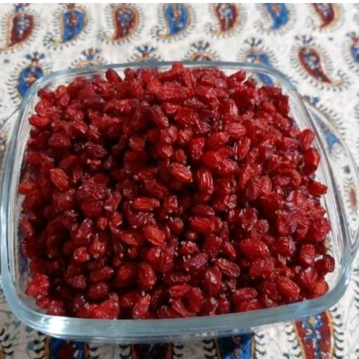 زرشک پارسالی اعلا مزارع کشاورزان قائنات دستچین شده 1کیلویی 