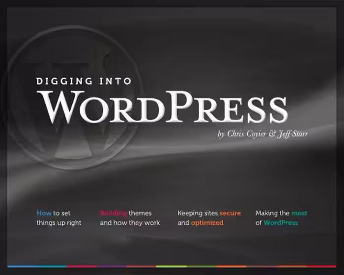 خرید و دانلود نسخه کامل کتاب Digging into WordPress
