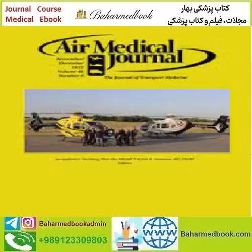 Air Medical Journal Volume 41 Issue 1 to 6 2022 TRUE PDF pri