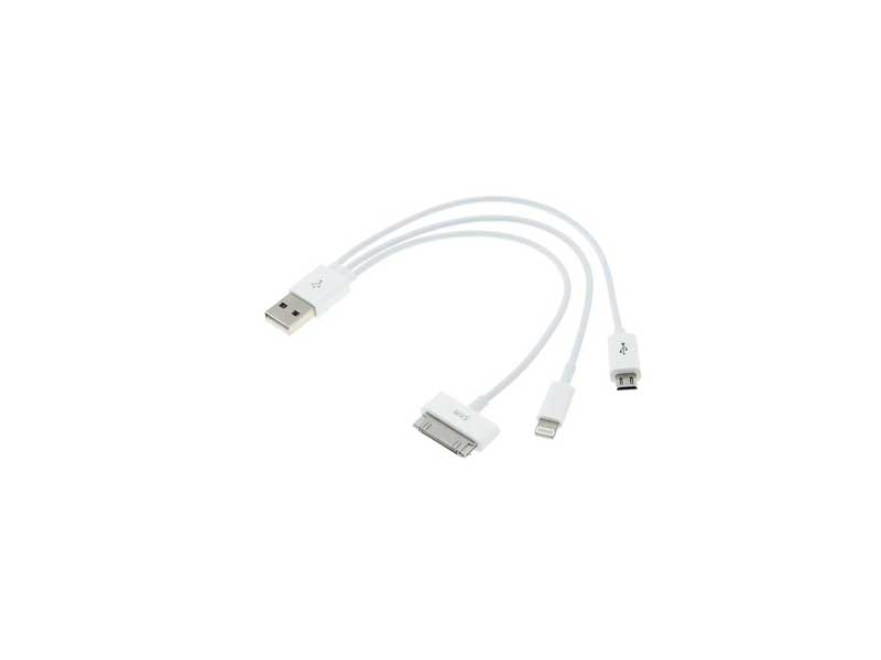 کابل شارژر فست 3 کاره Epimax 3ports