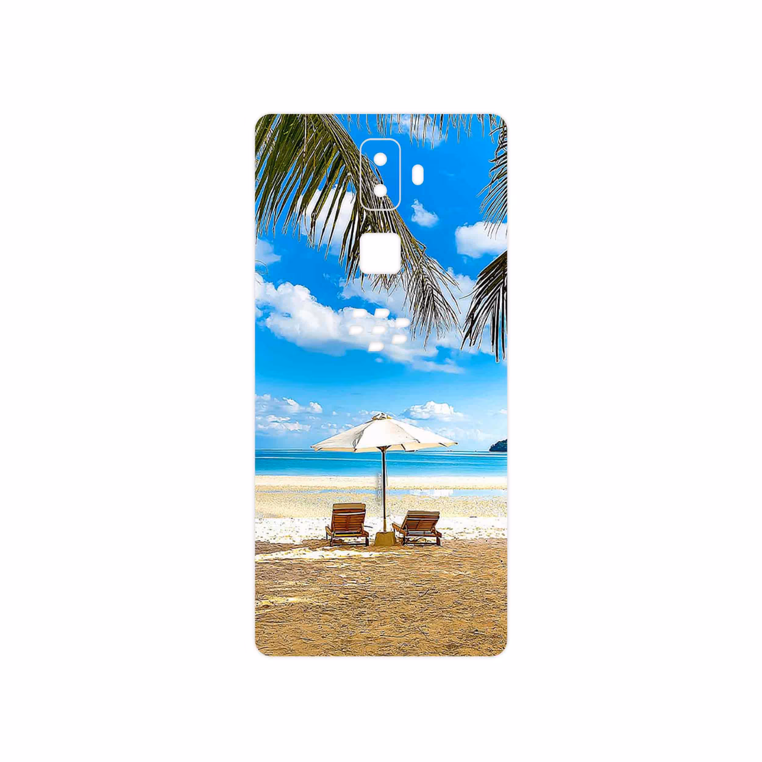 برچسب پوششی ماهوت مدل Beach مناسب برای گوشی موبایل بلک بری Evolve