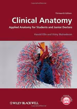 [PDF] دانلود کتاب Clinical Anatomy - Applied Anatomy For Students And Junior Doctors, 13th ed, 2013