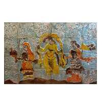 تابلو برجسته طرح ابر و باد کد n11