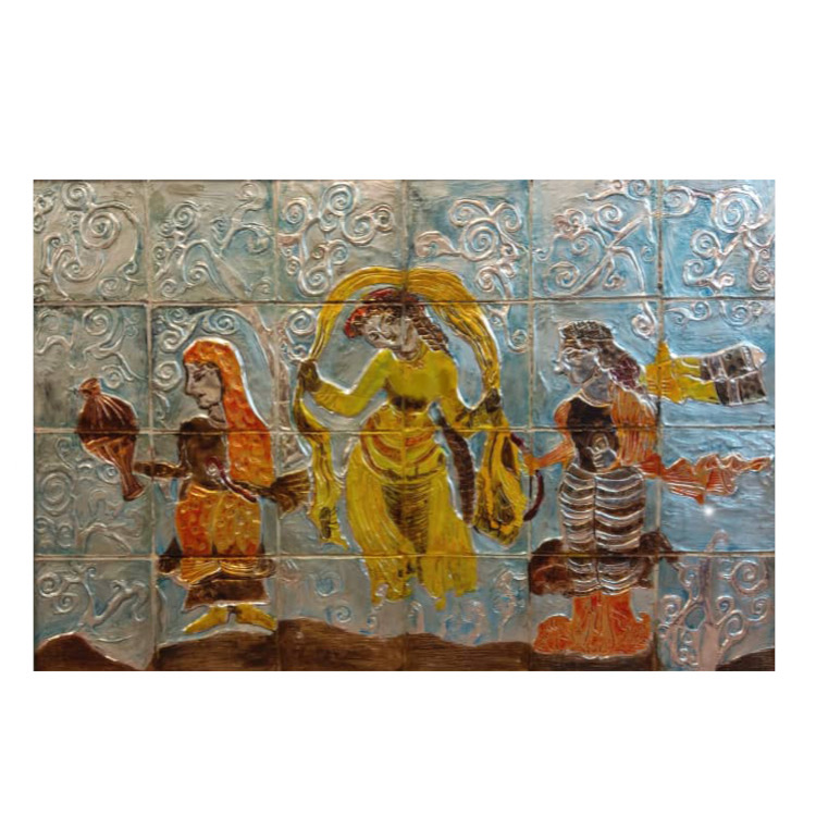 تابلو برجسته طرح ابر و باد کد n11