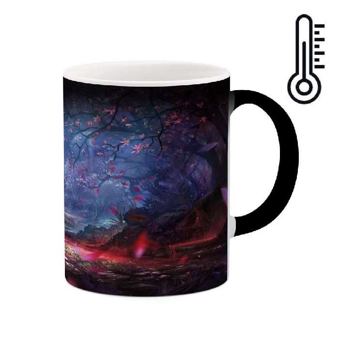 ماگ حرارتی کاکتی طرح انیمه مدل mgh17630