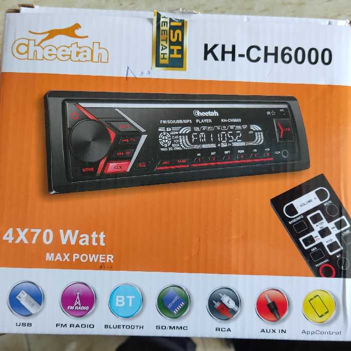 پخش پنل ثابت بلوتوث دار  کنترل پایونیر ی بسیار زیبا و با کیفیت