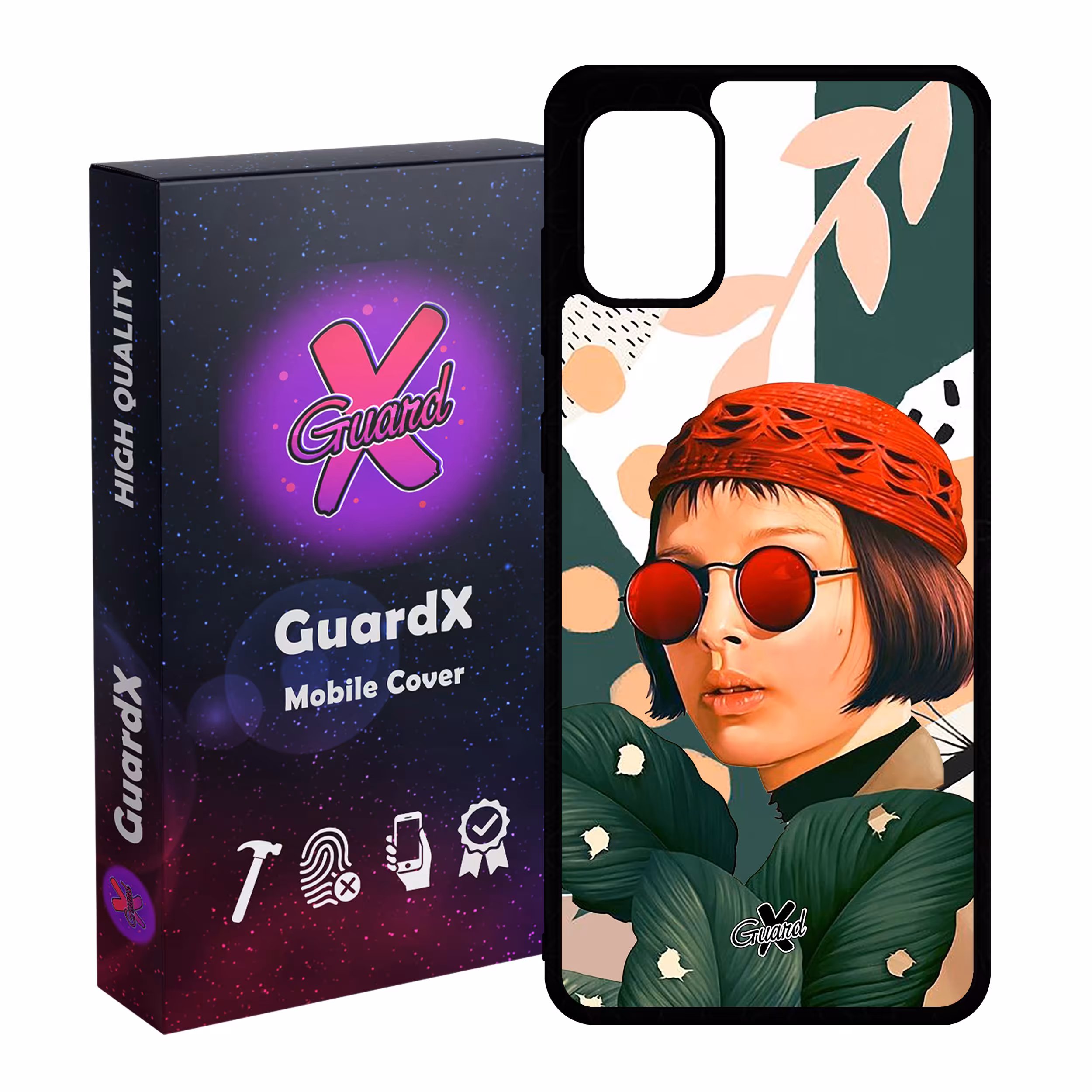 کاور گارد ایکس طرح ماتیلدا مدل Glass10341 مناسب برای گوشی موبایل سامسونگ Galaxy A31