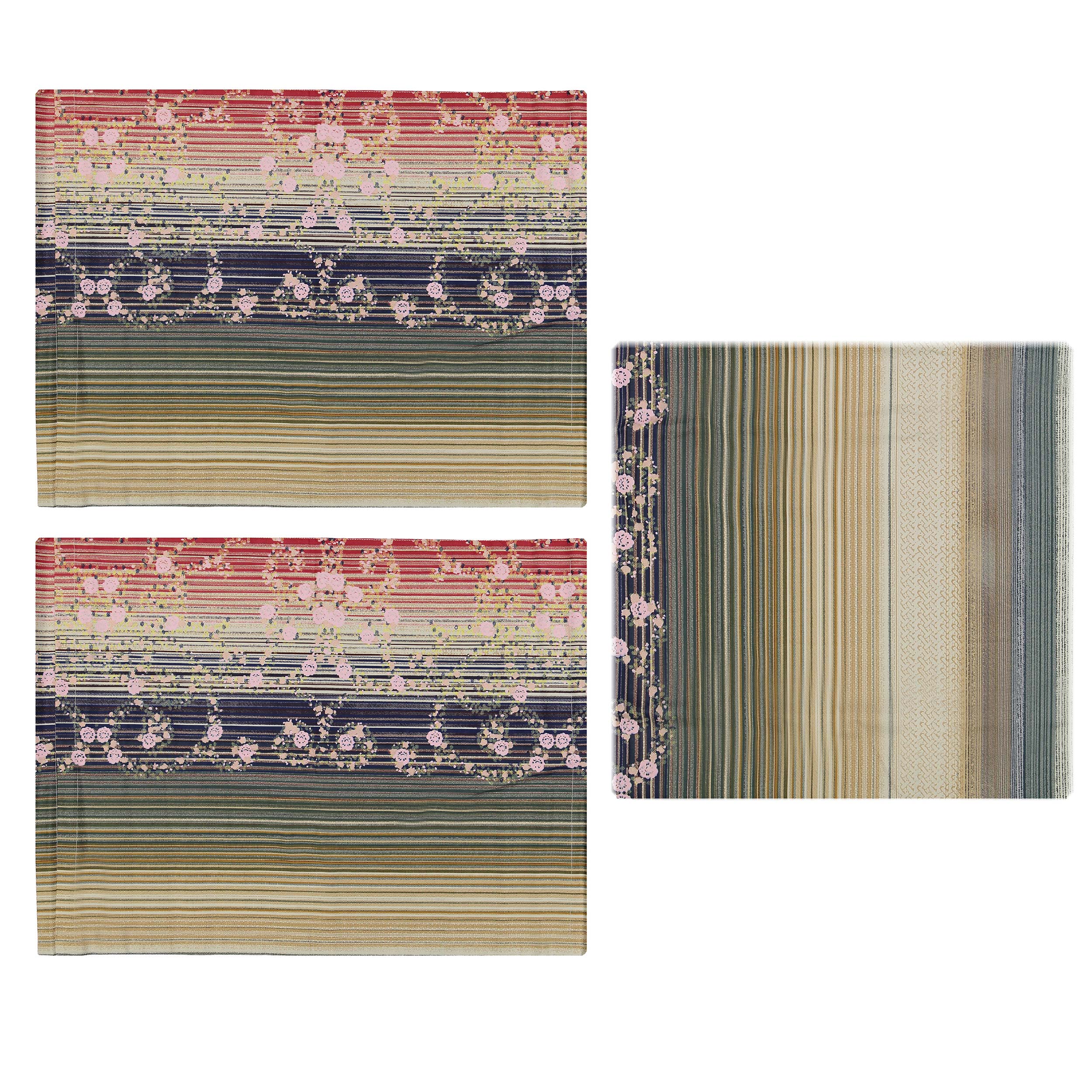 سرویس ملحفه بومرنگ مدل SubaZ-180 دونفره 3 تکه