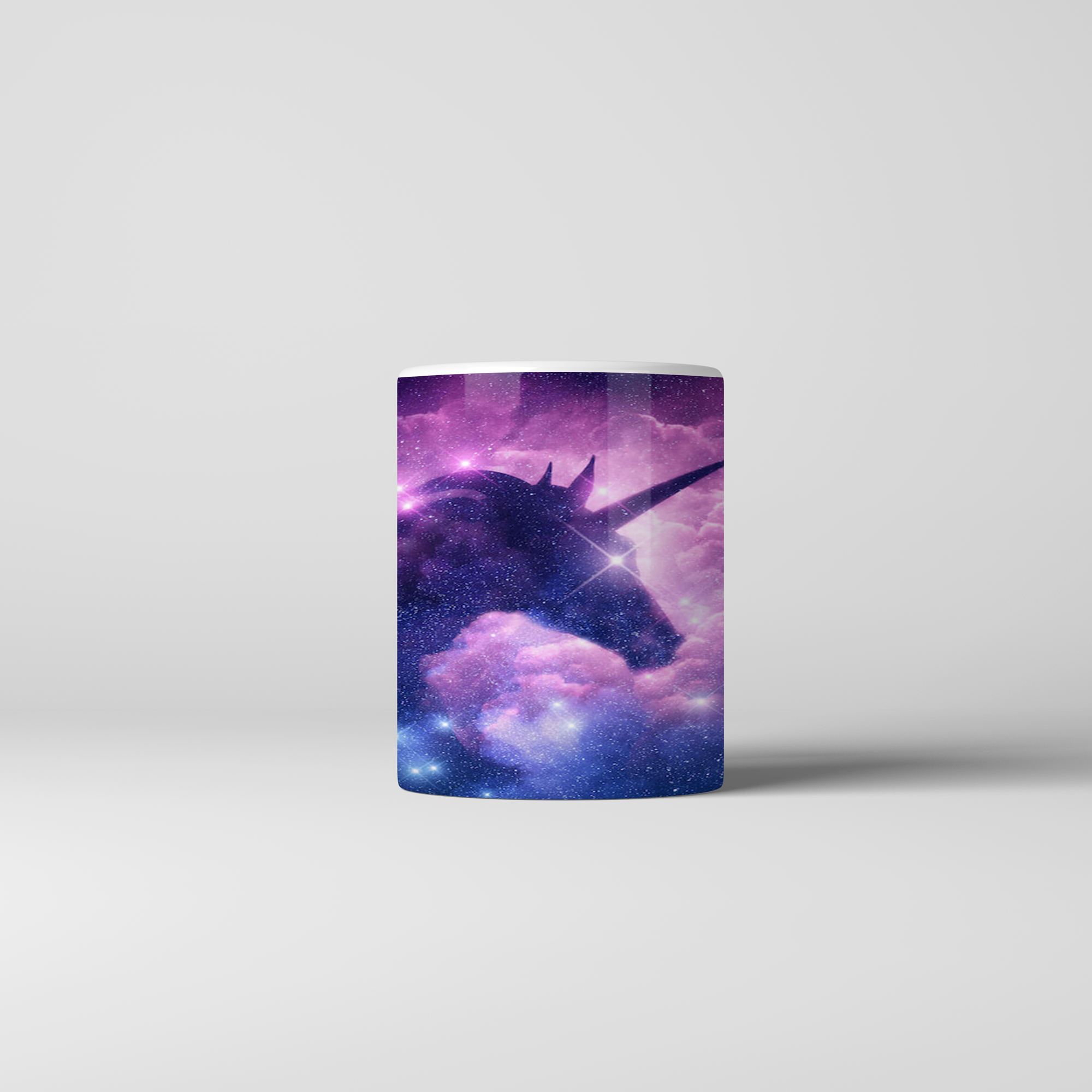 ماگ طرح اسب تکشاخ مدل unicorn کهکشان