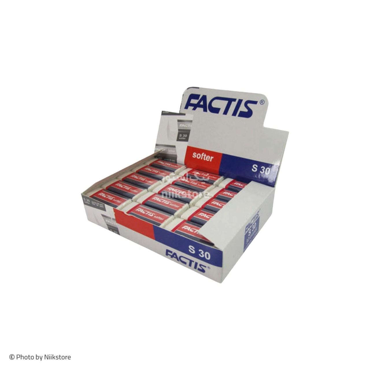 پاکن سفید 30 عددی فکتیس کد S30