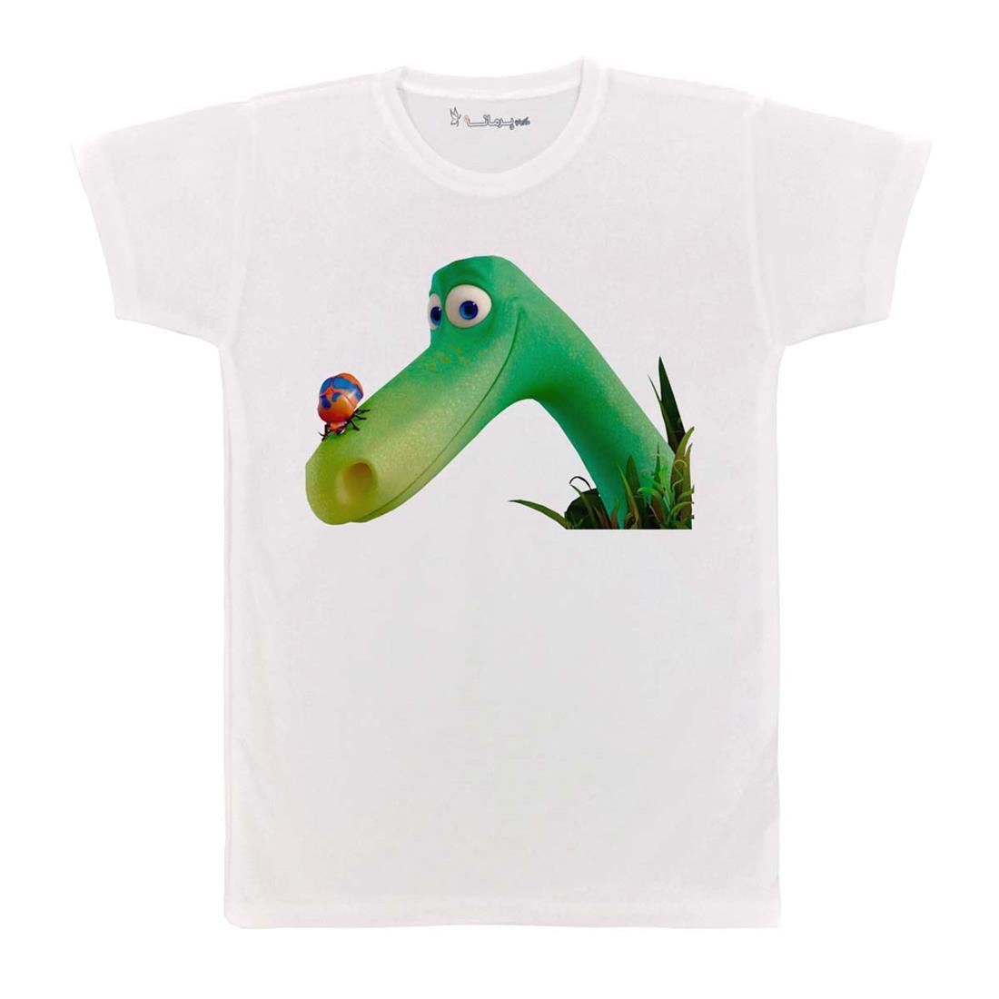 تی شرت بچگانه پرمانه طرح دایناسور خوب کد pmt.5059