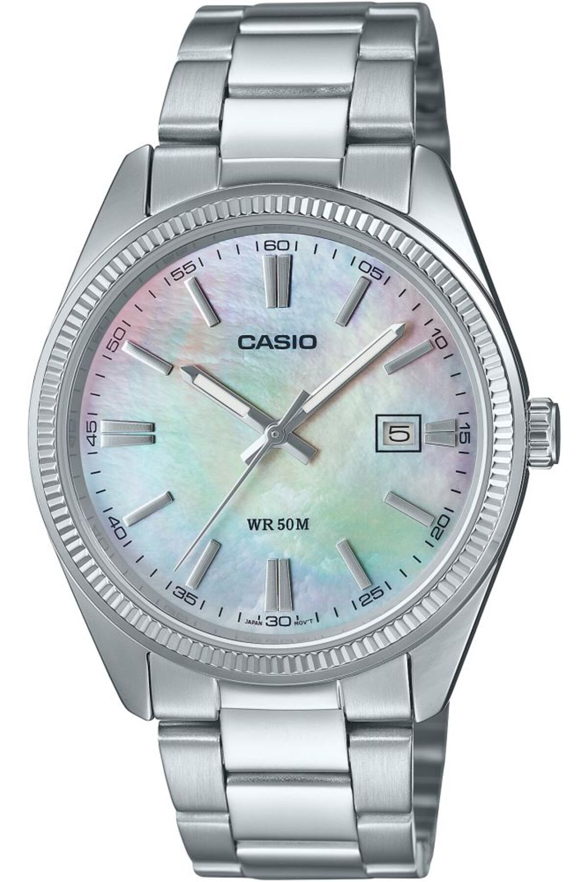 ساعت خاکستری مردانه مچی MTP اورجینال Casio